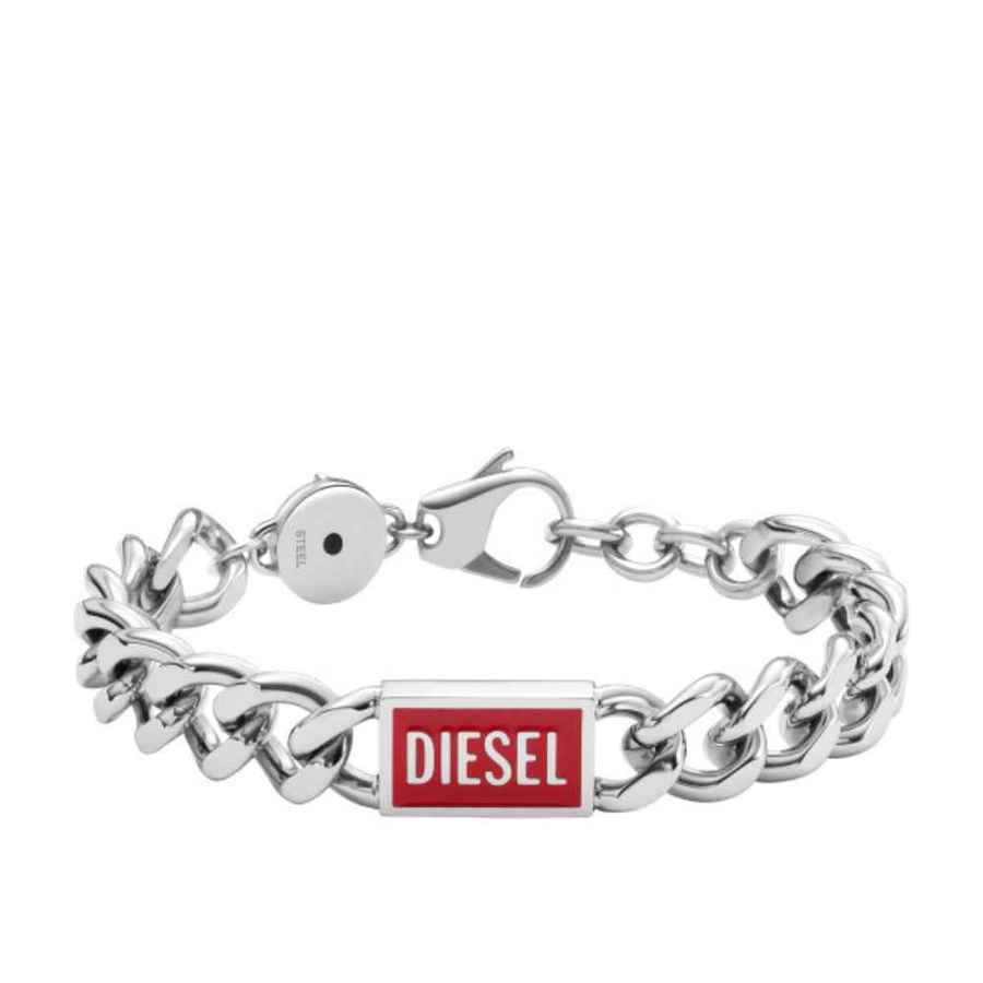 ★DIESEL★ D logo chain bracelet DX1413040 ☆DIESEL☆ D logo chain bracelet DX1413040 (DIESEL