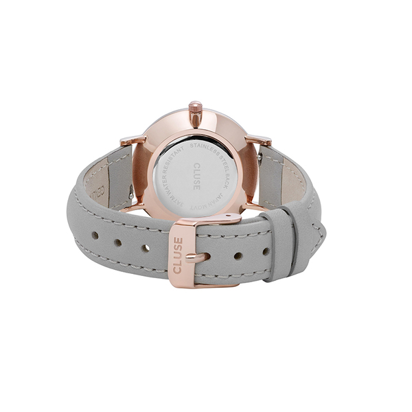 Zegarek damski cluse minuit rose gold white grey cl30002 a