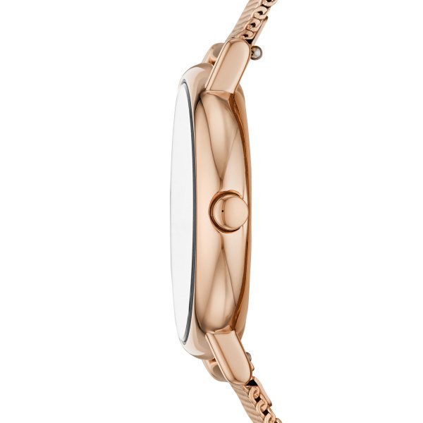 Zegarek damski skagen rose gold na bransolecie autoryzowany sklep skw2837 signatur rose gold  blue mesh